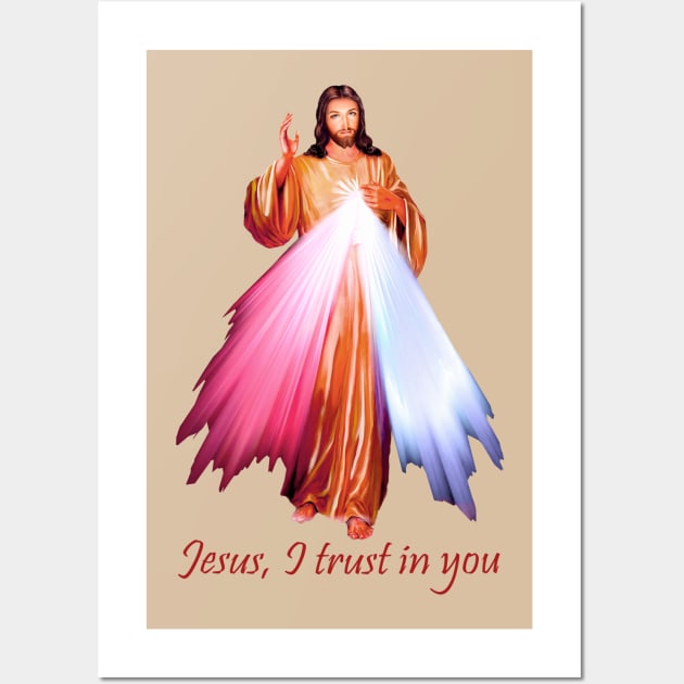 Divine Mercy Image Wall Art by Brasilia Catholic